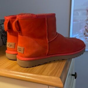 Orange/red Ugg Boots